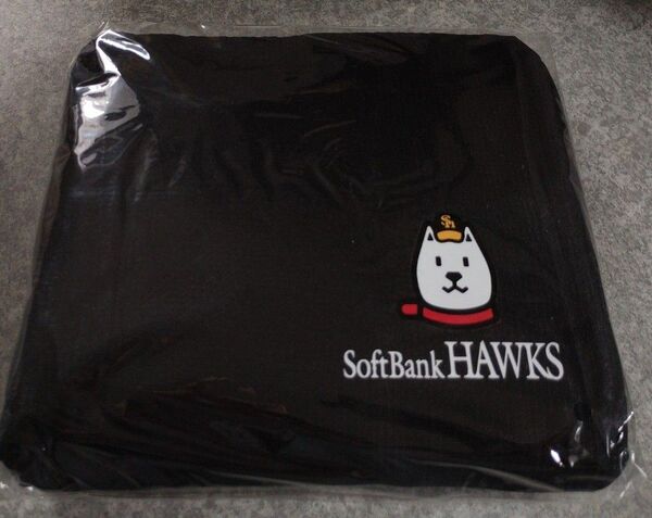 新品未使用品ソフトバンクホークスお父さん応援隊長折りたたみ ボストンバッグ