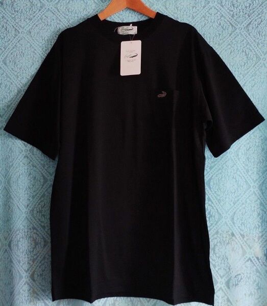 新品 メンズ L サイズ Crocodille クロコダイル T シャツ 胸ポケット付き日本製