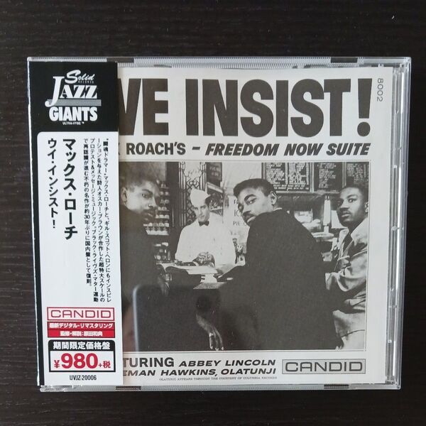 マックスローチ ウイインシスト! 国内盤 帯付