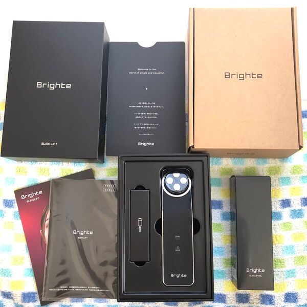 Brighte ブライト エレキリフト 美顔器 ELEKILIFT エレキリフトジェル(専用ジェルローション)付き エレキブラシ