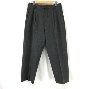 KRIZIA/クリッツィア★スラックスパンツ【W79/股下64cm/gray/ダークグレー】羊毛/ズボン/Pants/Trouser◆BH761