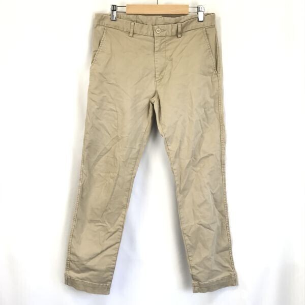 JOURNAL STANDARD★ロングパンツ/チノパン【メンズM/股下68cm/ベージュ】ジャーナルスタンダード◆BG537