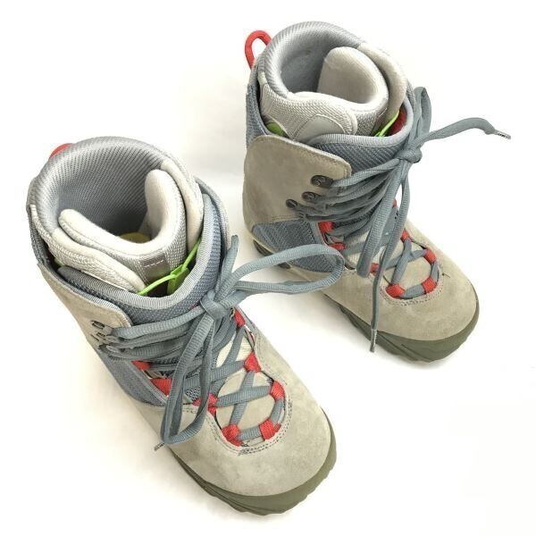 バートン/BURTON☆RULER/ルーラー/スノーボードブーツ【23.0/女性/gray】スノボー/ソフト/ハード/snowboard gear/Boots/shoes◇bWB89-44