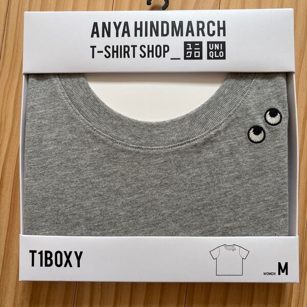 UNIQLO ANYA HINDMARCH Tシャツ レディース M グレー 未使用