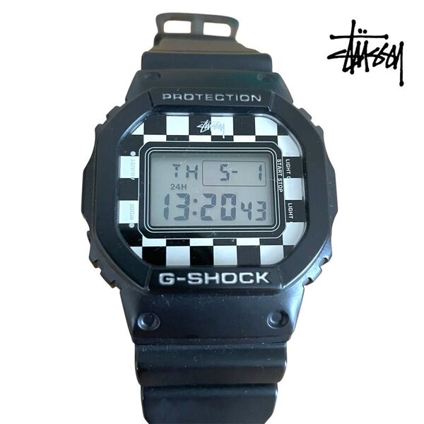 STUSSY × カシオ G-SHOCK フラグチェック DW-5600VT