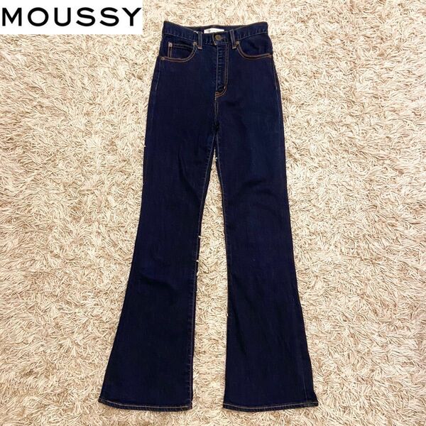 マウジー デニム フレア ブーツカット ストレッチ MOUSSY Flare