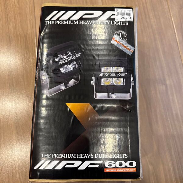 【新品未開封】IPF 600シリーズ S632 CUBE 2インチ ドライビングランプ 2個入