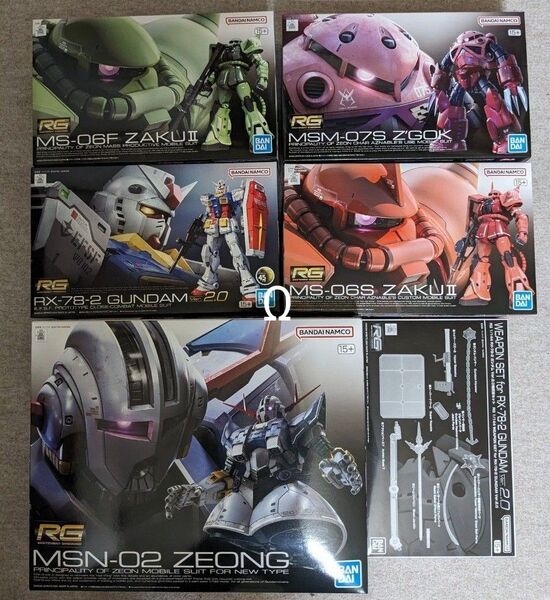BANDAI バンダイ 機動戦士ガンダム RG ガンプラまとめ出品(一年戦争) 未組立