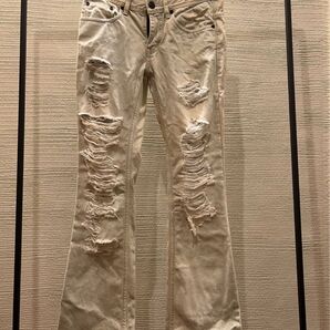 00s midas japanese label flare denim デニム