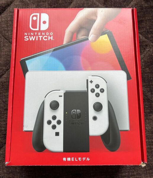 美品 有機ELモデル Nintendo Switch ホワイト 任天堂 ニンテンドースイッチ メーカー保証残 即日発送