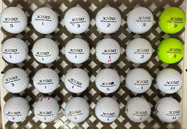 XXIO REBOUND DRIVE ゴルフボール ロストボール 24個