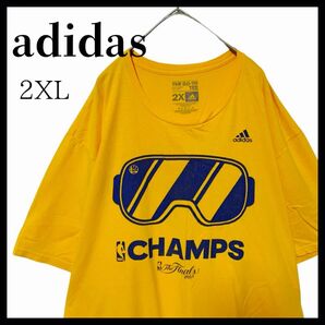 NBAFinals Champs adidasアディダス 2017Tシャツ2XL