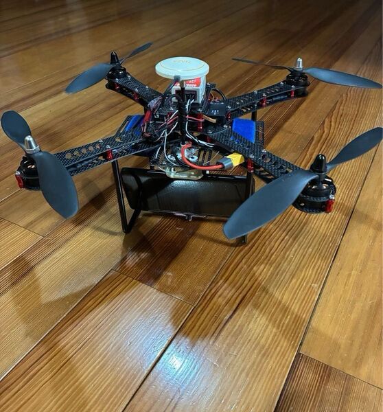 スマホ取付マルチコプタードローン