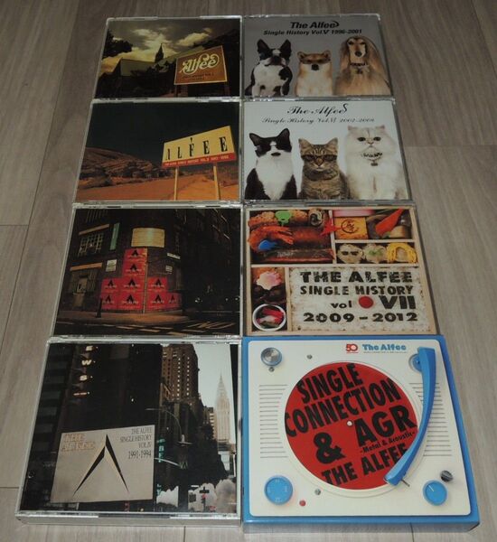 THE ALFEE SINGLE HISTORY VOL.1~7+SINGLE CONNECTION セット