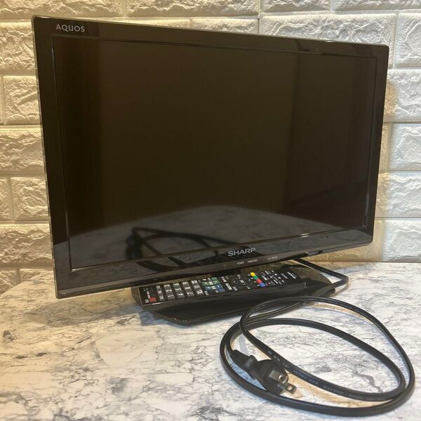 SHARP AQUOS 19V 2014年製 LC-19K20 テレビ TV SHARP ハイビジョン