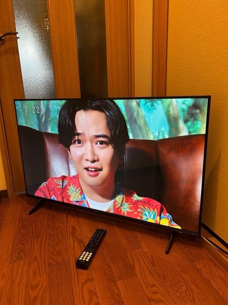 2024年製 超美品 ハイセンステレビ43V型43E65K 液晶テレビ