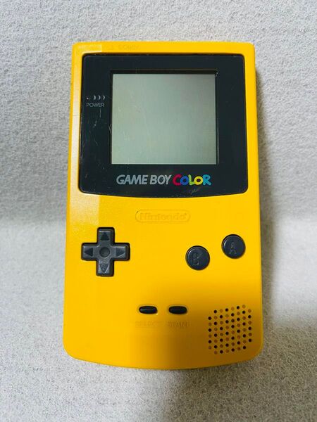ゲームボーイカラー イエロー ジャンク品