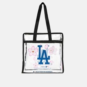MLB 村上隆 TM/KK コラボ 東京シリーズ 開幕戦 ドジャース LA トートバッグ ビニールバッグ 透明 バッグ 新品