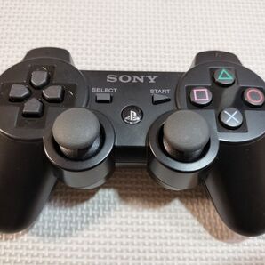 PS3 SONY純正 コントローラー ブラック デュアルショック3 【動作品】 分解清掃済み! 0516-01