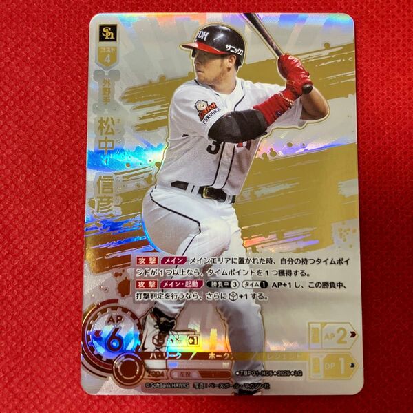 ドリームオーダー 制覇せし鷹軍 松中信彦 LG