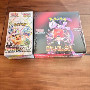 ポケモンカード テラスタルフェス&ロケット弾の栄光 各1BOX シュリンク付き