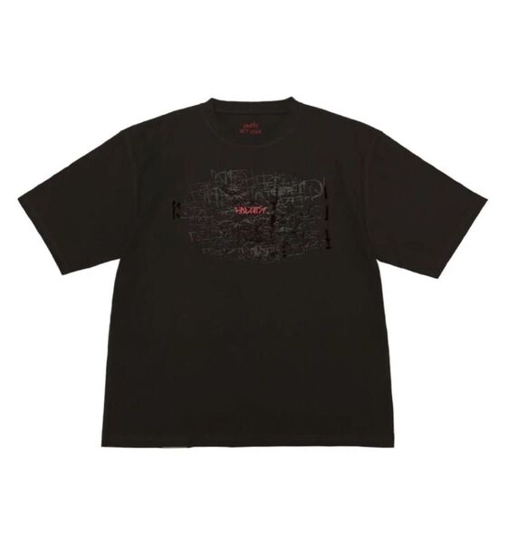 VaundyツアーTシャツ 黒M 赤く色変わります ブラック