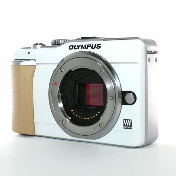 OLYMPUS PEN E-PL1 ミラーレスカメラ ホワイト ボディ☆完動品☆動作確認済み