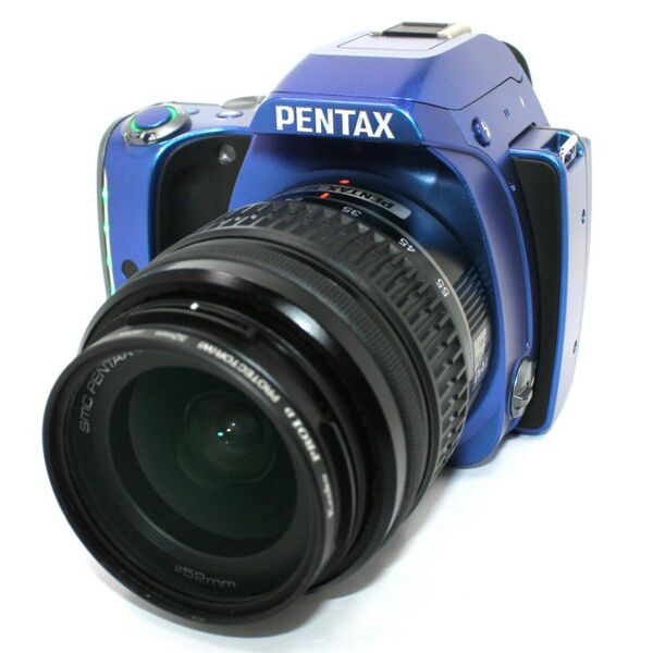 PENTAX K-S1 デジタル一眼レフカメラ ブルー iPhone&Android転送セット☆完動品☆動作確認済み!