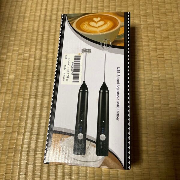ミルク泡立て器 白