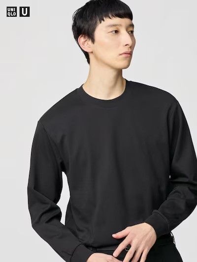 ユニクロ エアリズムコットンクルーネックT(長袖)XXL