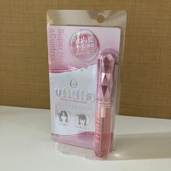 クーポンご利用ください ウルリス ウォーターインマトメイク ピンク ヘアスティック うねり 湿気ブロック まとめ髪 アホ毛 前髪