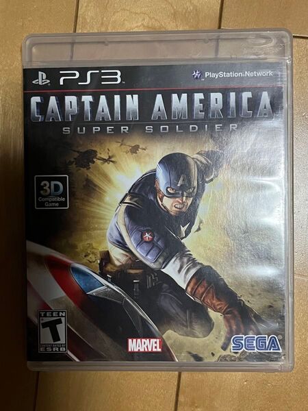 PS3 キャプテンアメリカ CAPTAIN AMERICAスーパーソルジャー 海外版