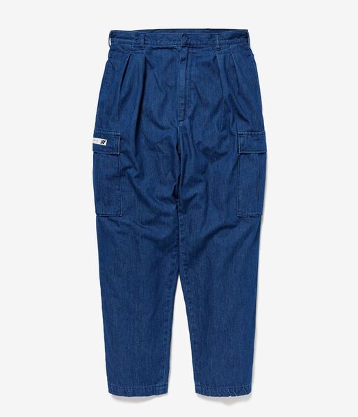 新品 WTAPS 25SS MILT2301 / TROUSERS / COTTON. DENIM INDIGO LARGE