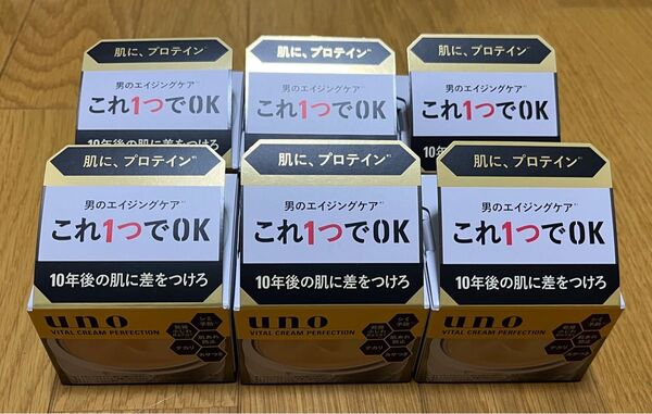 【期間限定値下げ中】 UNO バイタルクリームパーフェクション 6個セット