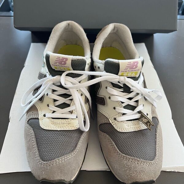 New Balance ニューバランス 996 スニーカー グレー/ホワイト/イエロー 23cm
