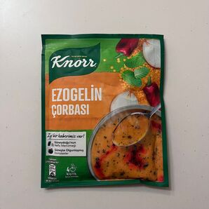 Knorr クノール トルコ Ezogelin インスタントスープ 74g