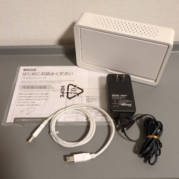 ジャンク品 I-O DATA 外付け HDD HDCR-U500 500GB