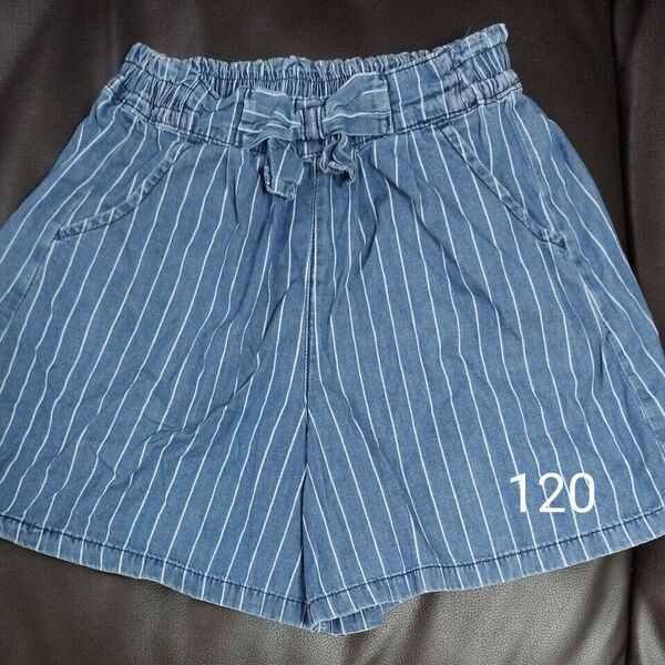子供服 女の子 デニム ショートパンツ 短パン 120