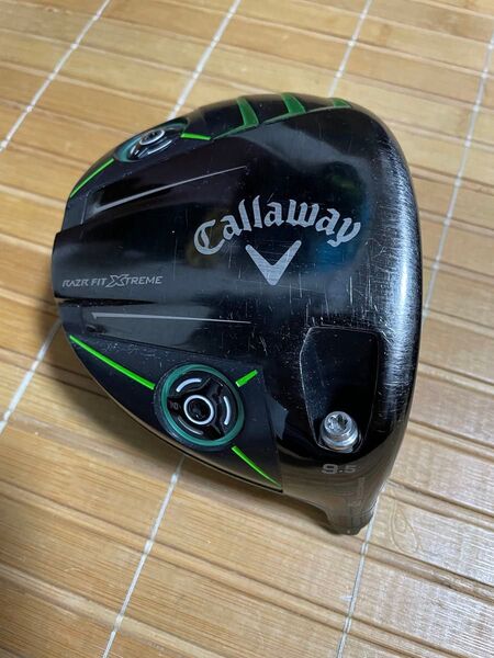 RAZR(レイザー) FIT エクストリーム ドライバー9.5° ヘッドのみカバー無し キャロウェイ ドライバー