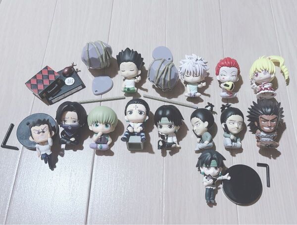 HUNTER×HUNTER ハンターハンター すわらせ隊 ガシャポン!コレクション ADVERGE MOTION 16個セット