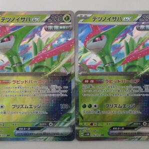 ポケモンカード サイバージャッジ テツノイサハex RR 2枚