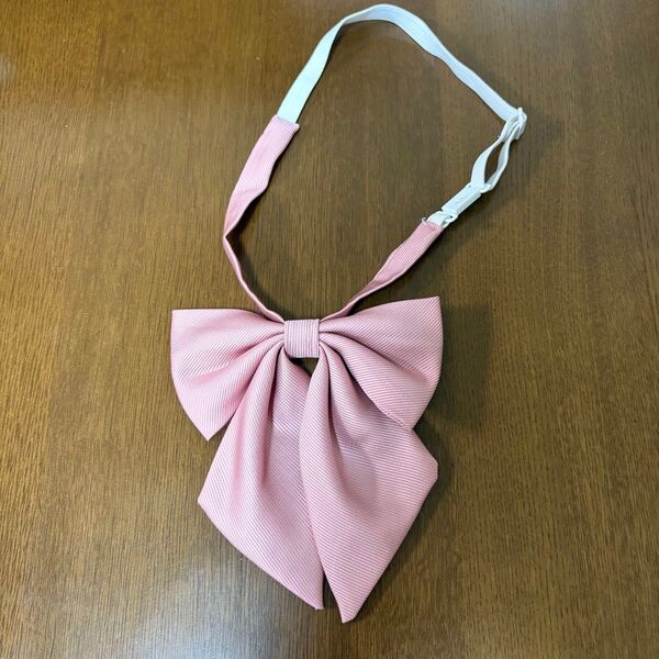 スクール風 リボン ピンク サーモンピンク 制服 ブレザー コスプレ 学生風 高校生風 JK