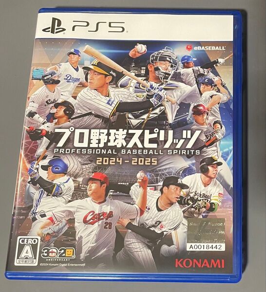 PS5 ソフトプロ野球スピリッツ2024-2025