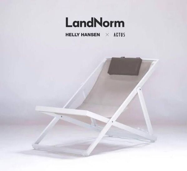 LandNorm HELLY HANSEN actus luna デッキチェア アウトドア アウトドアチェアイス 椅子 折りたたみ
