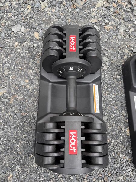Wout ダンベル 可変式 3~25kg トレーニー トレーニング 筋トレ ウエイト 片方 A