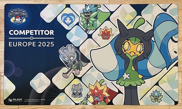 希少 海外大会限定 オーガポン いどのめん プレイマット 公式品 ポケモンカード