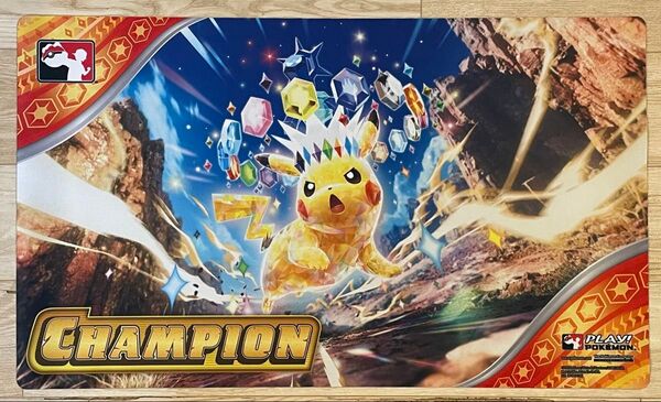 希少 海外大会限定 ピカチュウ プレイマット ポケモンカード 公式品 ②