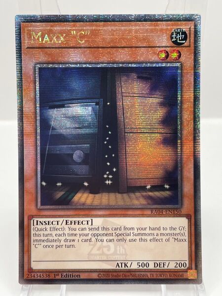 希少 EU版 25th 増殖するG クオシク 遊戯王