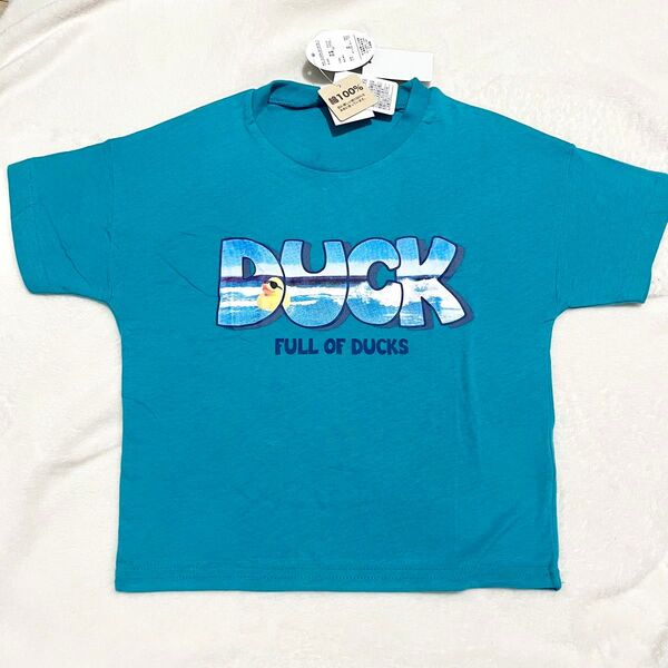 95cm 新品未使用 タグ付き アヒル 半袖 Tシャツ 綿100