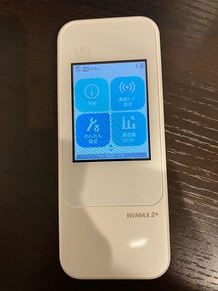 UQ WiMAX Speed Wi-Fi NEXT W04モバイルルーター